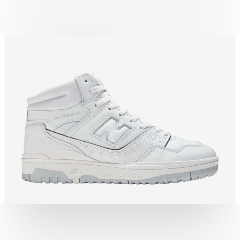 NWOT New Balance 650R High Top Sneakers | White | Men’s Size 12